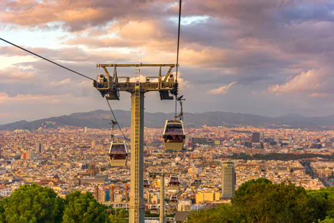 Montjuïc Cable Car Ticket with Audio Guide