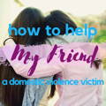 how to help a domestic violence victim