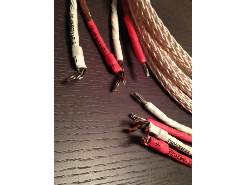 Kimber Kable 12TC 2.5M 8FT pair 12TC speaker cables