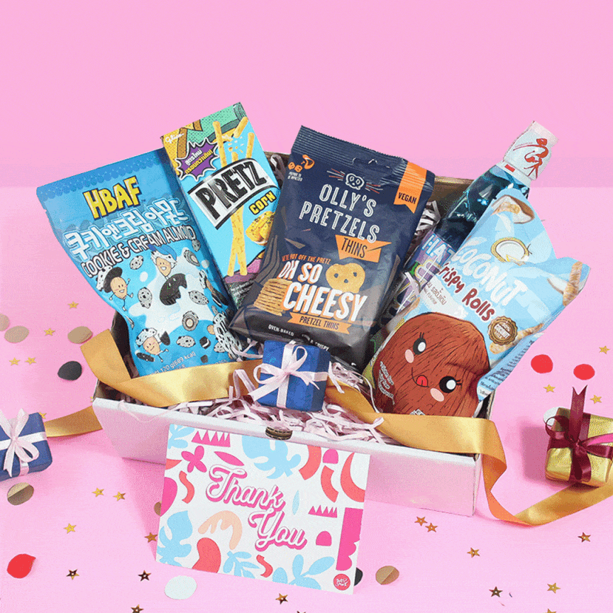 Tasty Snack Asia - Snack Gift Box Delivery In Singapore - Pre Curated Affordable Gift Box