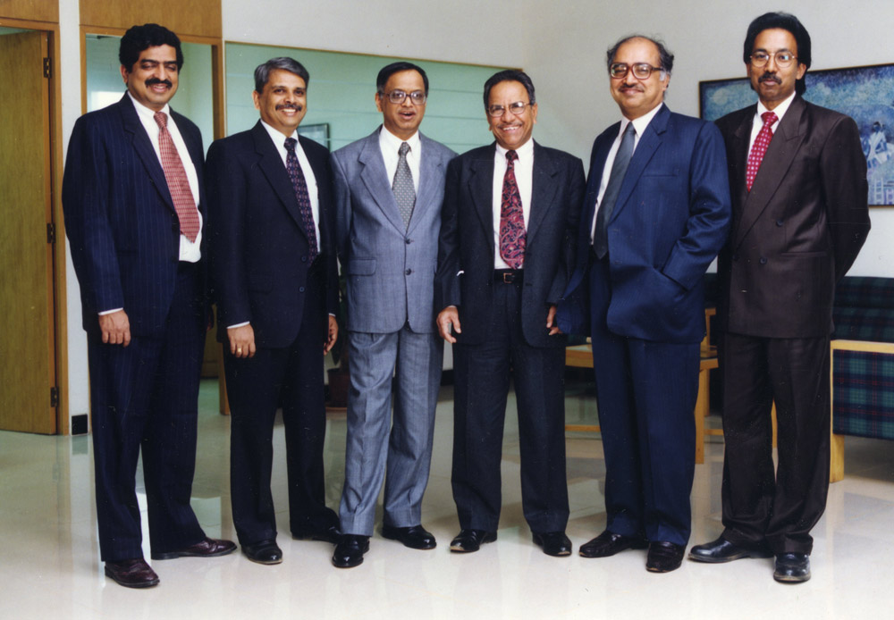 Infosys Founders Circa 2000's [infosys.com]