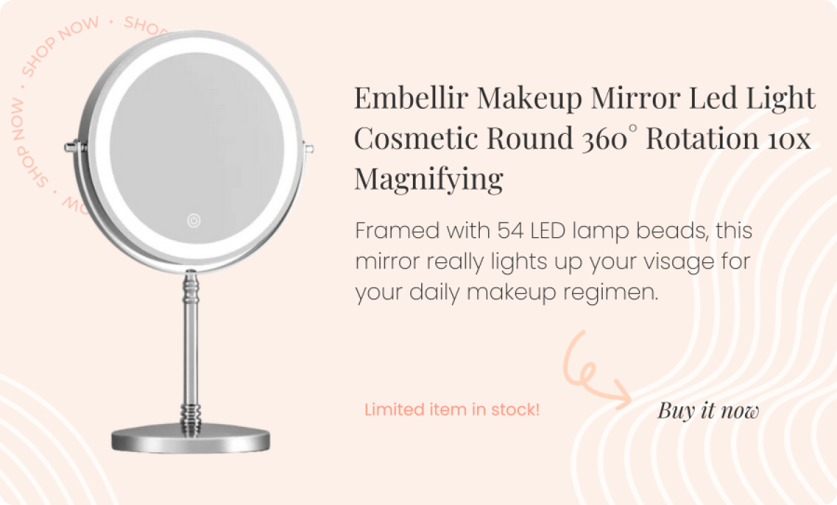 Embellir Makeup Mirror Led Light