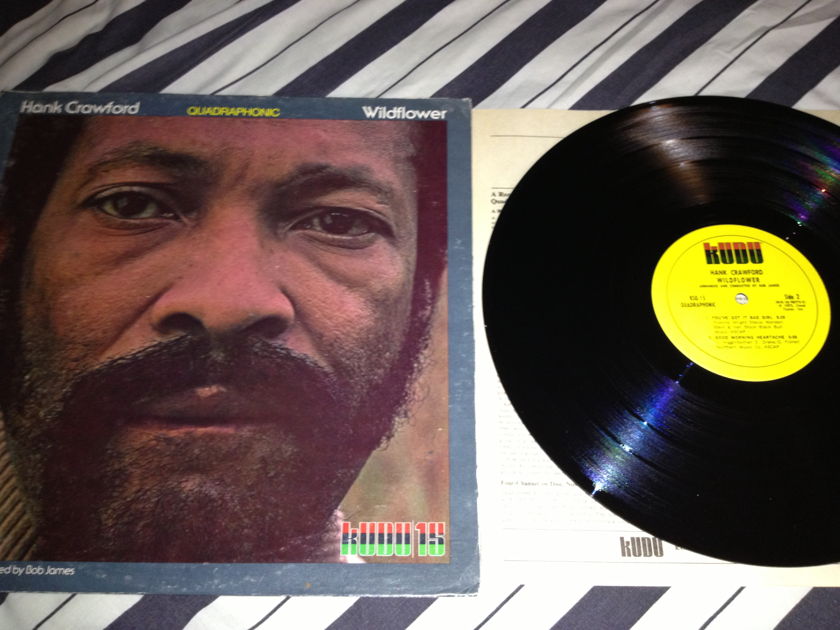 Hank Crawford -  Wildflower SQ Quadraphonic LP NM