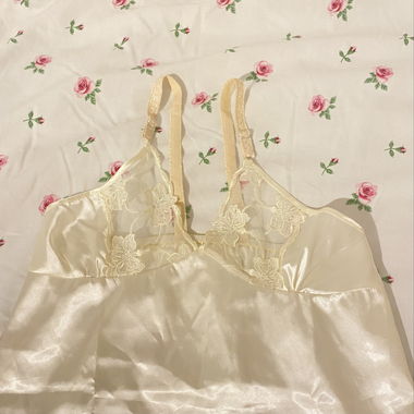 Lingerie white dress