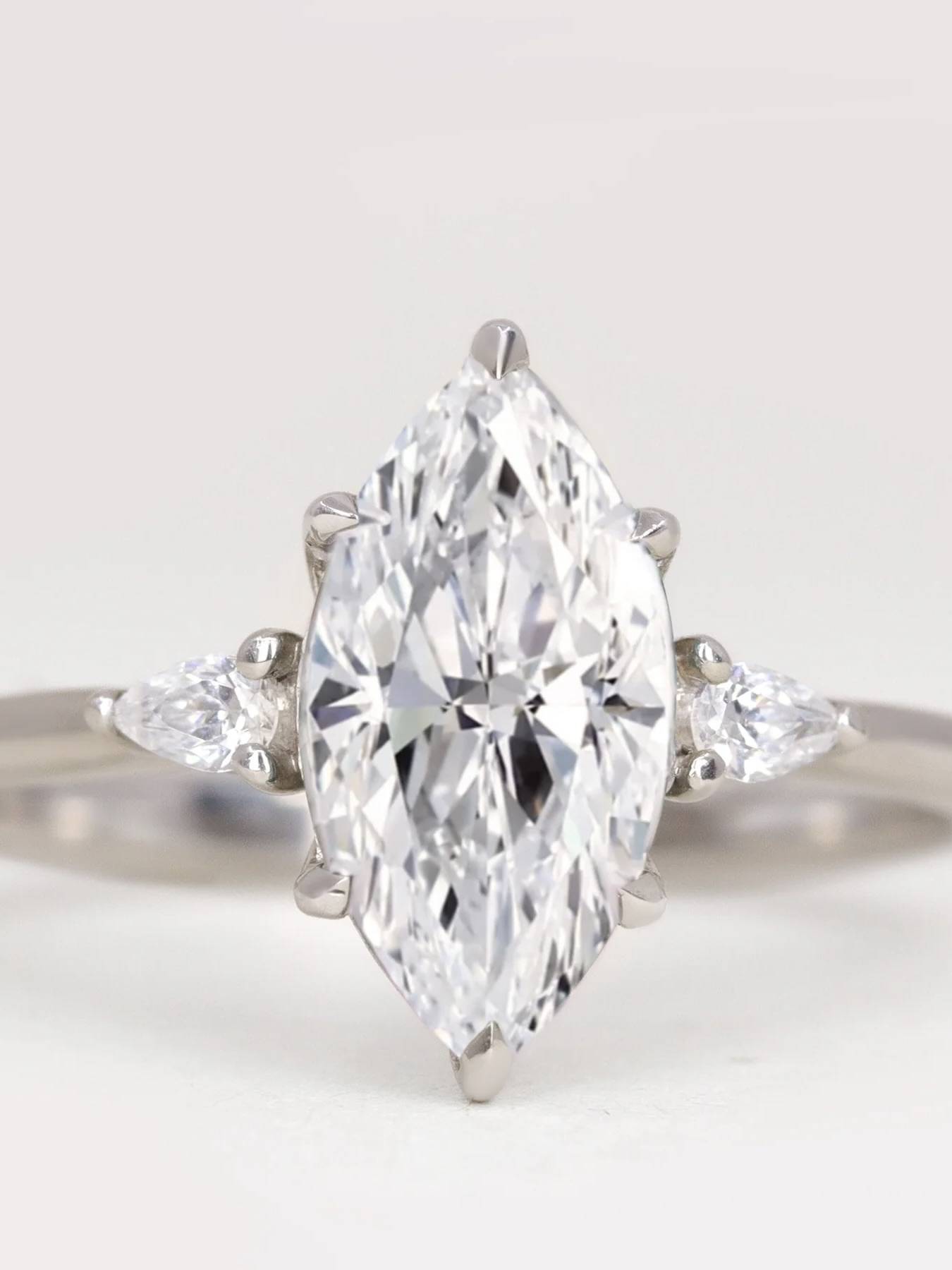 Solitaire engagement ring