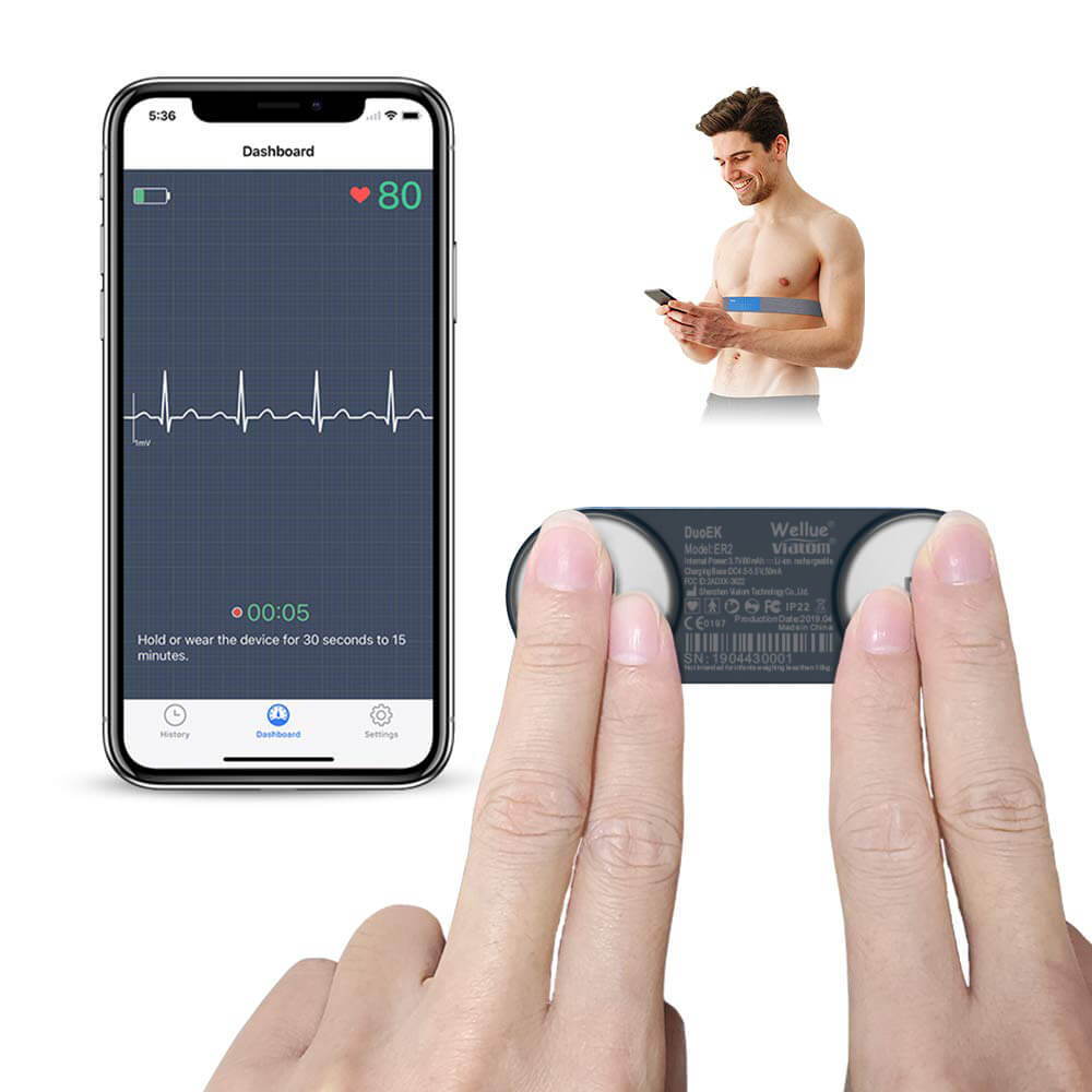 Tragbarer EKG-Monitor, tragbarer EKG-Monitor