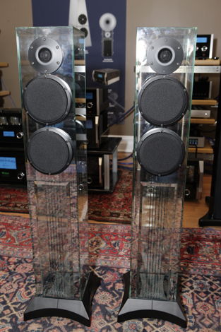 Waterfall Audio Victoria Evo Glass Speakers-Beautiful H...