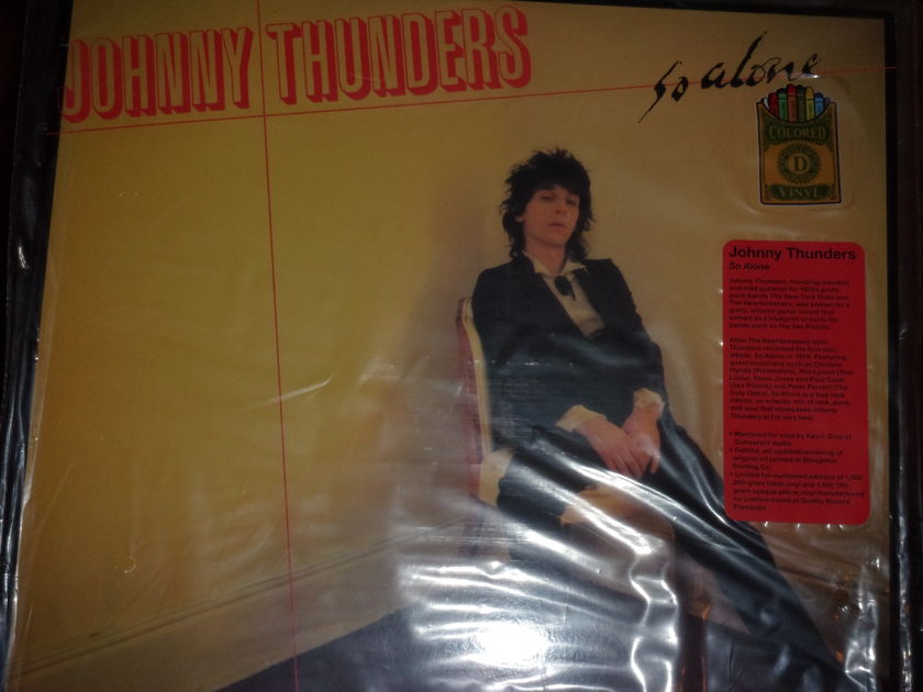Johnny Thunders - So Alone Limited Edition Numbered