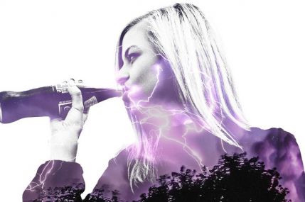 Double Exposure PS экшен -  двойная экспозиция в действии