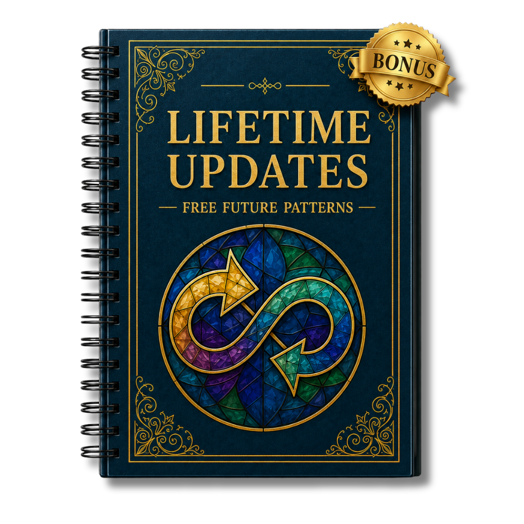 Lifetime updates — new patterns added to your bundle for free