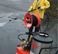 Hotsy Pressure Washer with Hose Reel and Turbo Nozzle | Pressure Washer Accessory
