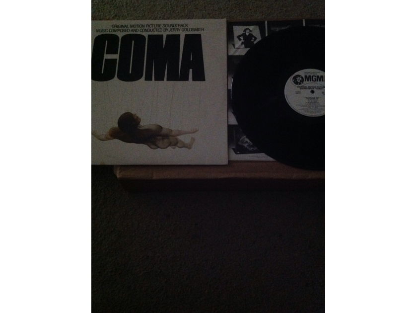 Soundtrack  - Coma Jerry Goldsmith MGM Records White Label Promo LP NM