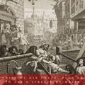 Tableau représentant la Gin Craze, la crise du Gin anglaise du XVIIIe siècle 