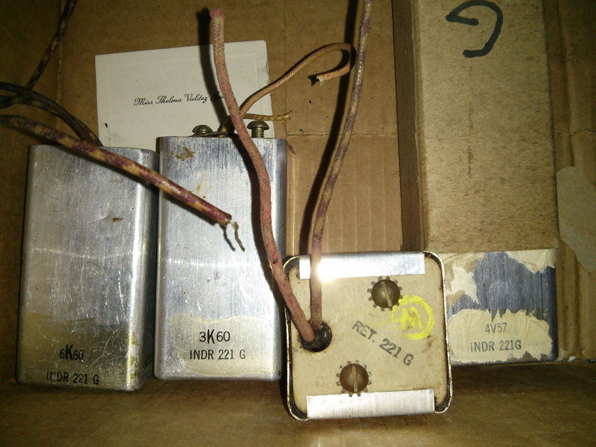 Western Electric 221g 4 pcs. 221g inuctors chokes for 124 audio amps