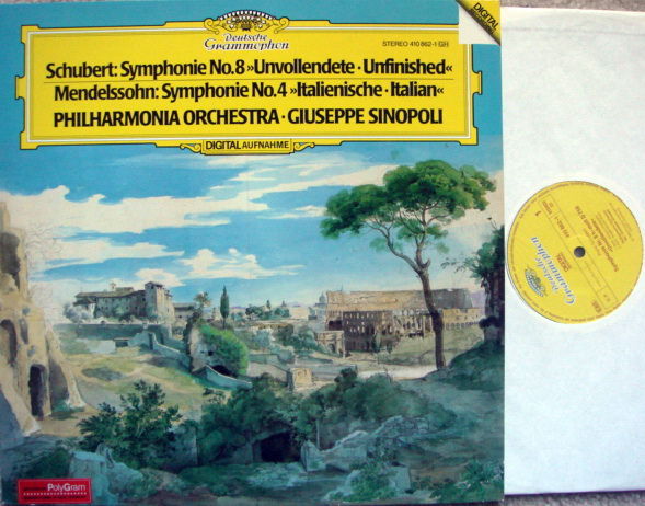 DG Digital / SINOPOLI-PO, - Schubert Symphony No.8 Unfi...