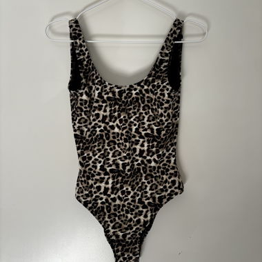 PIECES Swimsuit Leopard Print