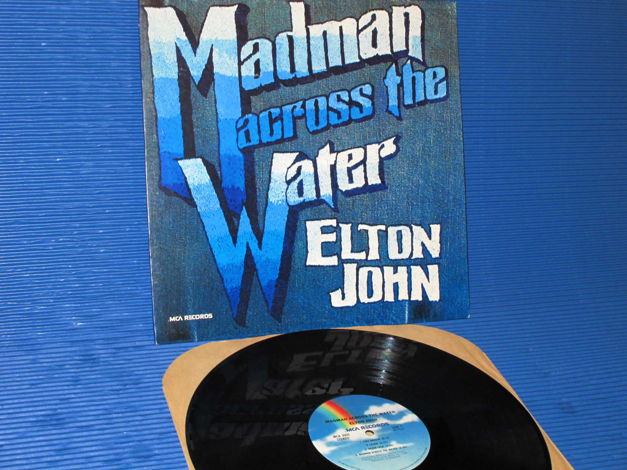 ELTON JOHN  - "Madman Across the Water" -  MCA 1980 1st...