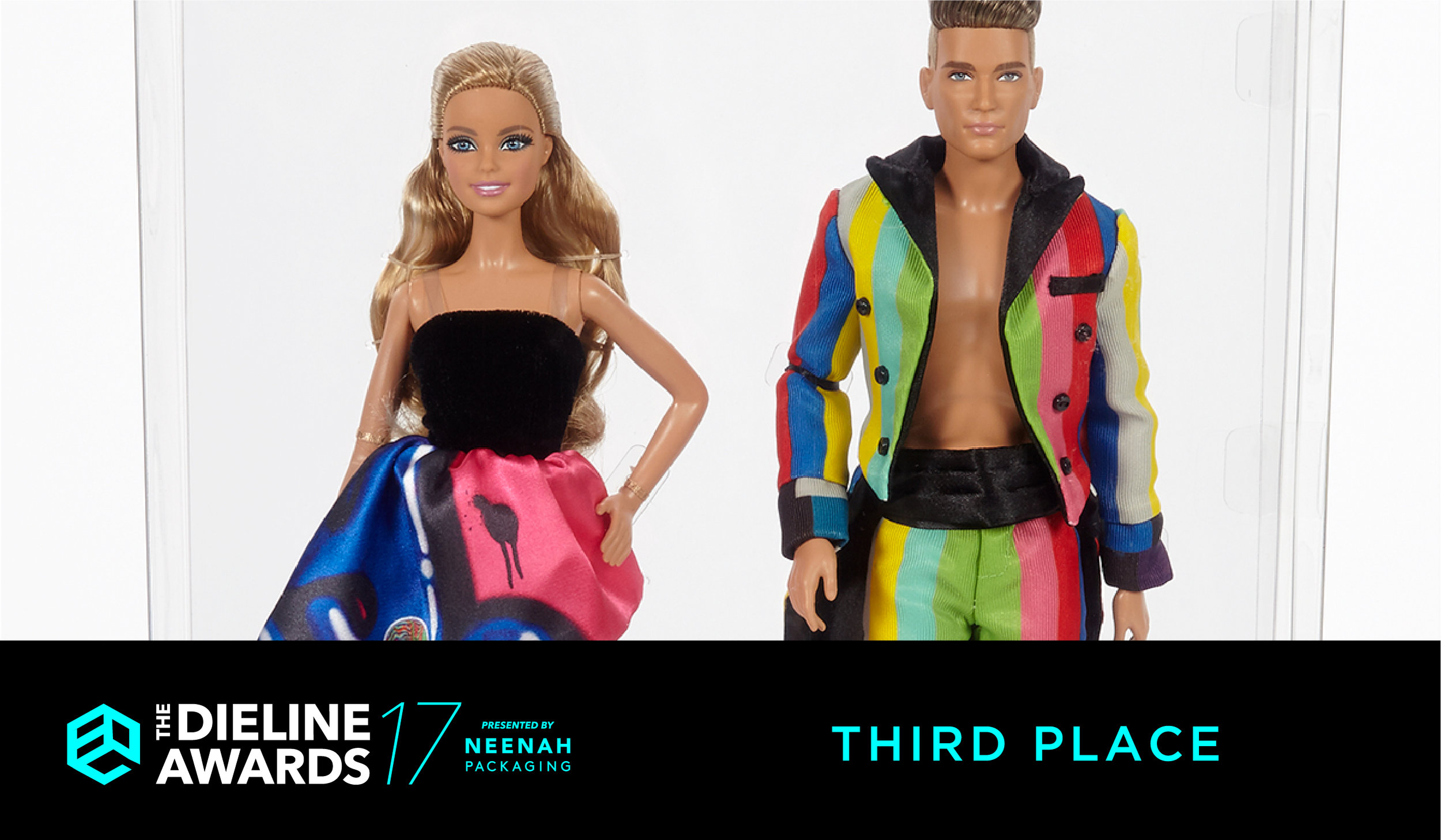 The Dieline Awards 2017: MOSCHINO® Barbie® and Ken® Giftset