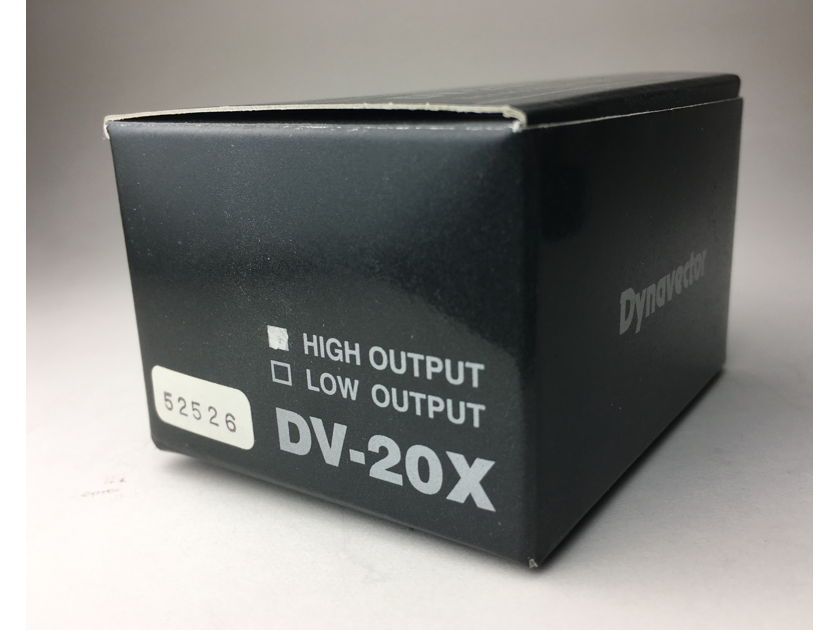 Dynavector  DV-20X  High Output MINT