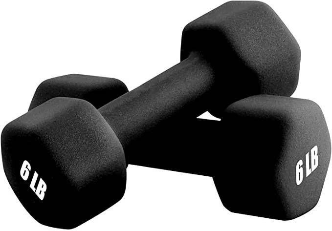 Portzon Neoprene Dumbbells Set