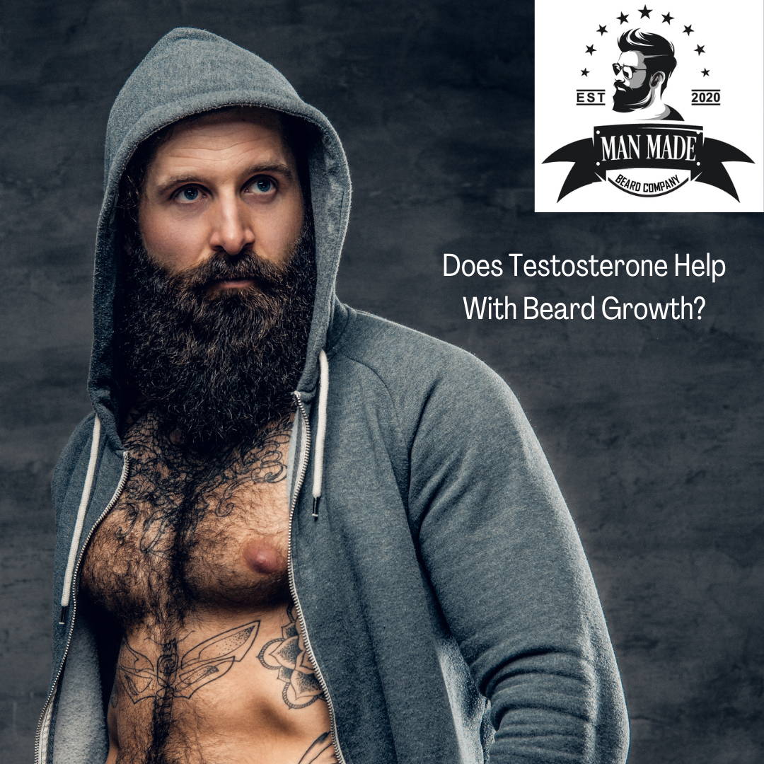 Does testosterone help with beard growth?