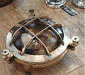solid brass vintage ship light four bar light