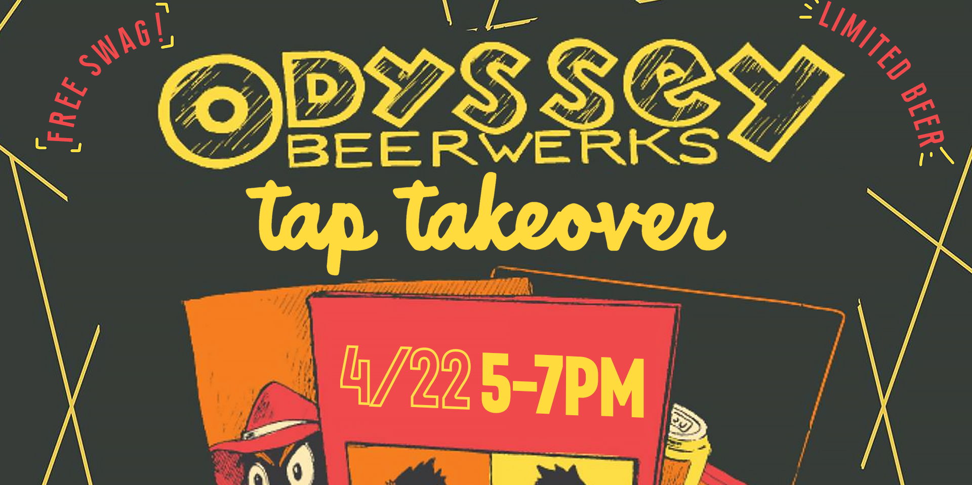 Odyssey Brewing Tap Takeover promotional image