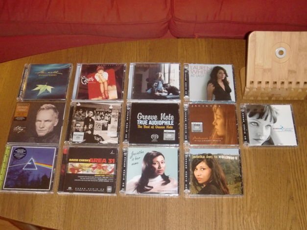 Sacd Audiophile Rare - 13 disc collection combo sale/in...