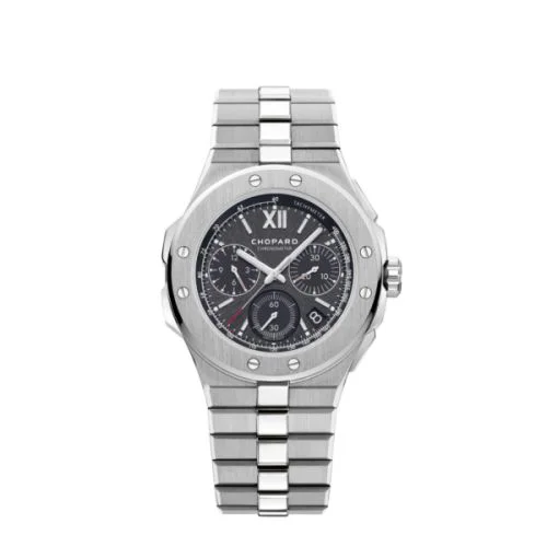 Alpine Eagle XL Chronograph Stainless Steel / Black / Bracelet