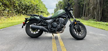 2022 HONDA REBEL 500 ABS motorcycle for rent near Hilo, HI