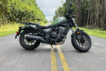 2022 HONDA REBEL 500 ABS motorcycle for rent near Hilo, HI