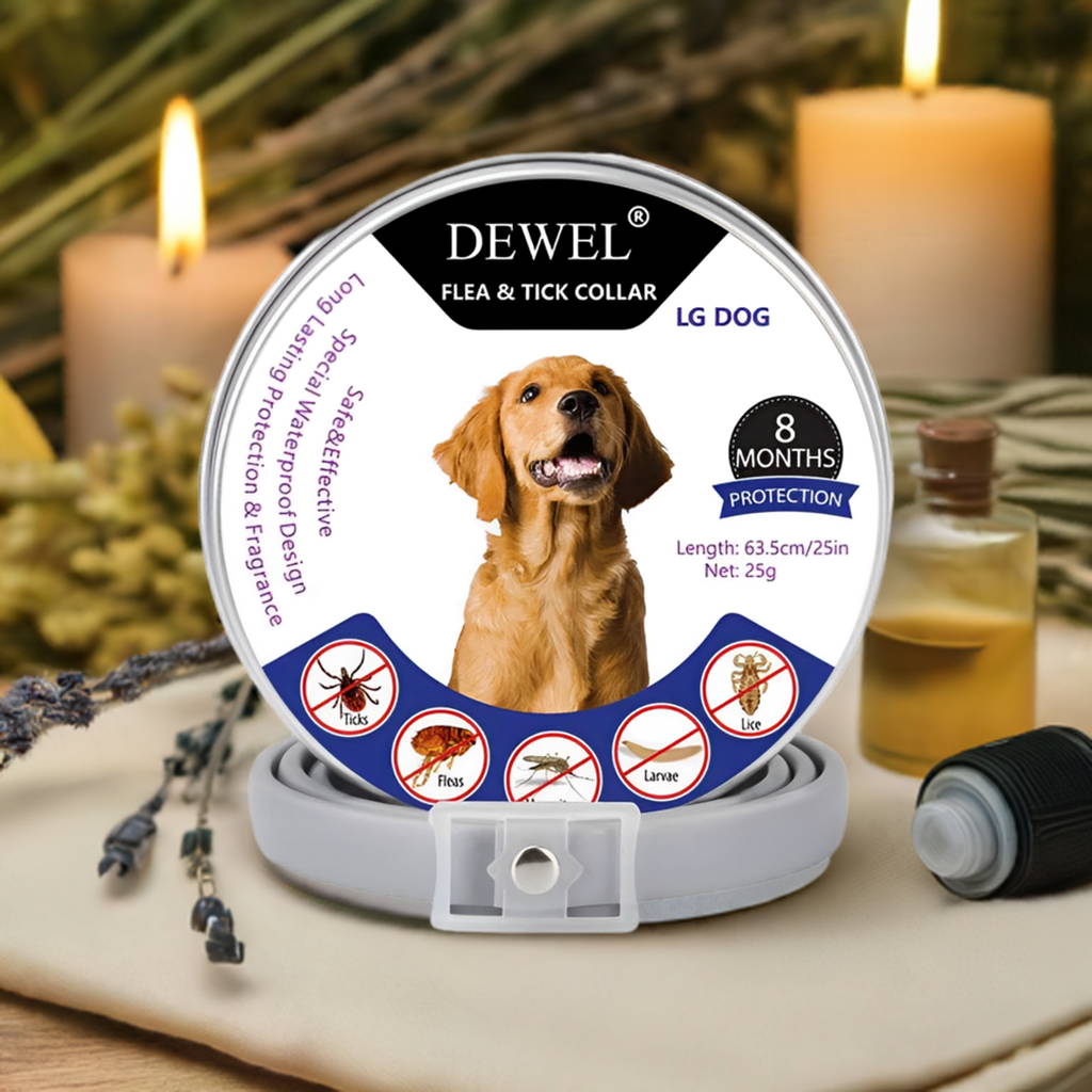 DEWEL™ Flea & Tick Repellent Collar for Dogs