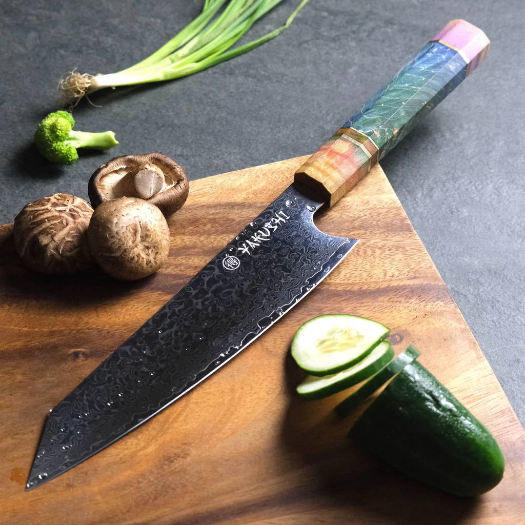 Damascus Kiritsuke Knife