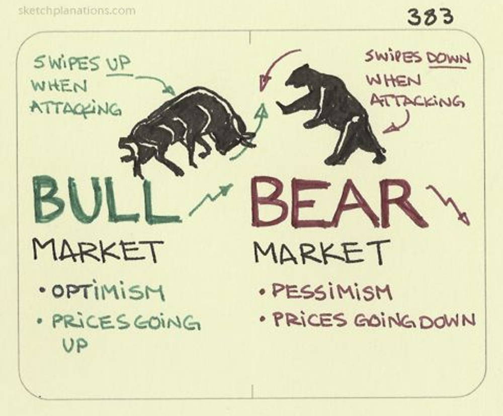 bull market vs bear market crypto