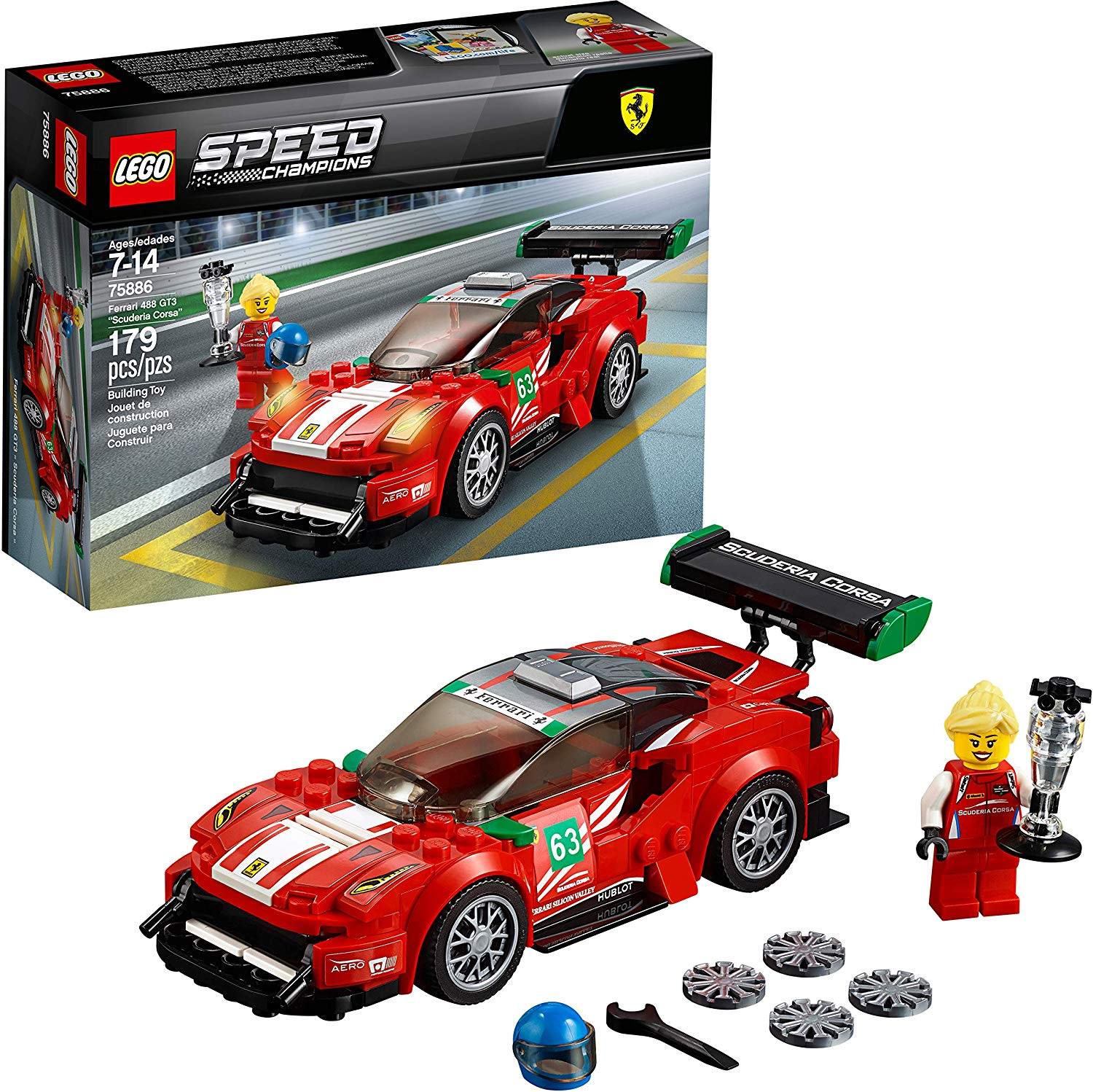 LEGO 75886: Ferrari 488 GT3 Scuderia Corsa 