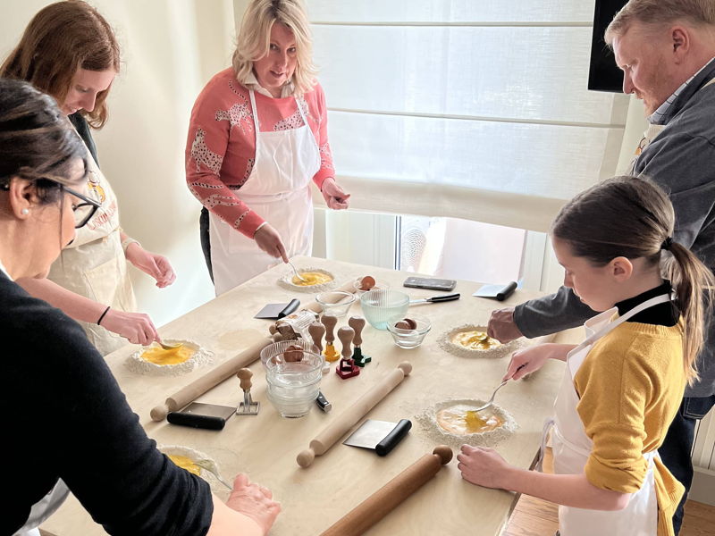 Cooking classes Como: Cooking class with views of the Alps and Como