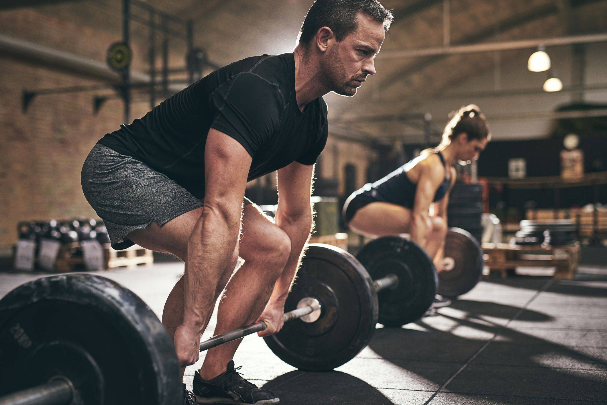 Athlete Deadlifting 