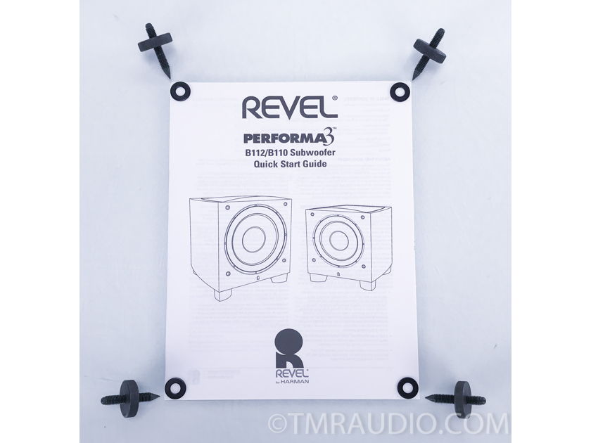Revel  Performa3 B110 1000W Subwoofer (Black) (3204)