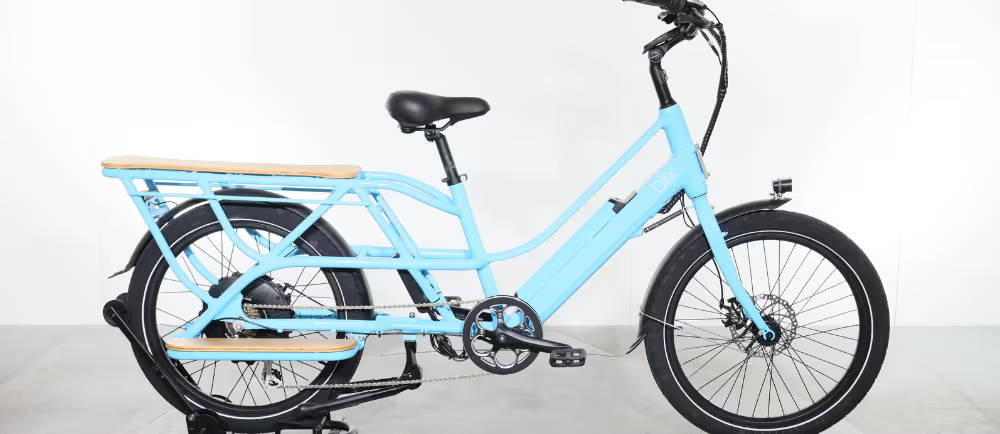 Blix electric bike light blue