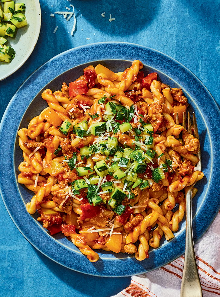 Gemelli with Sausage and Bell Peppers | RICARDO