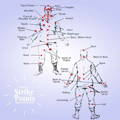 kubotan-strike-points-diagram-front-back-body-view-defense-divas