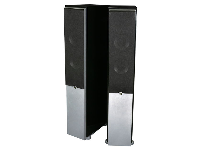 DLS M-66 Loudspeaker from Denmark (Black Piano)