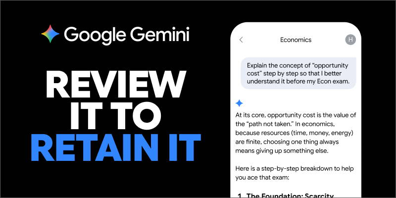 ad for Google Gemini Notes