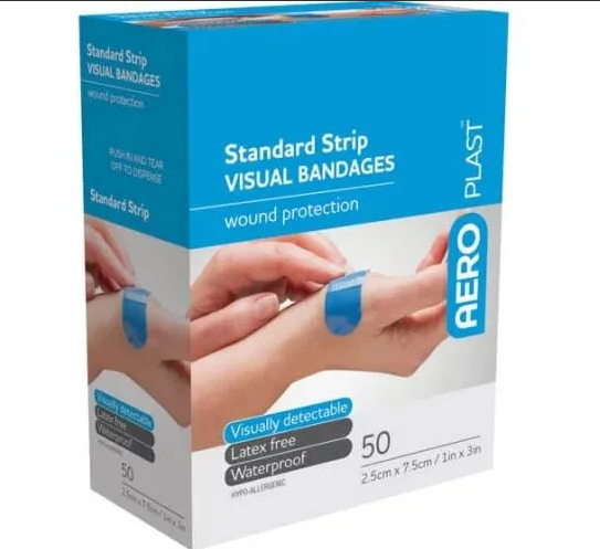 BLUE Dressing Strips - Pkt 40