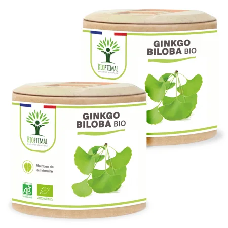 Bio Ginkgo Biloba - 2 x 60