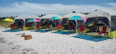 Bikes, Beaches and Bonfires  Island Camp Out near Sarasota, FL