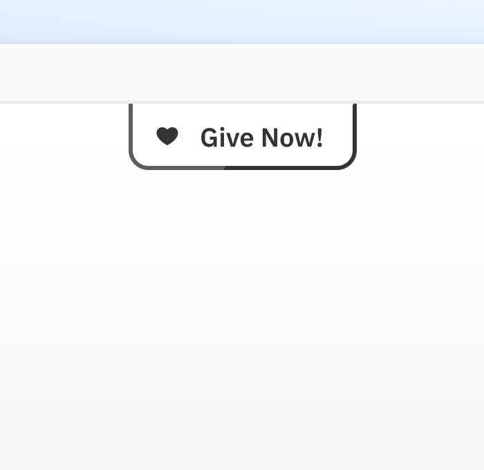 Sticky Button Fundraise Up