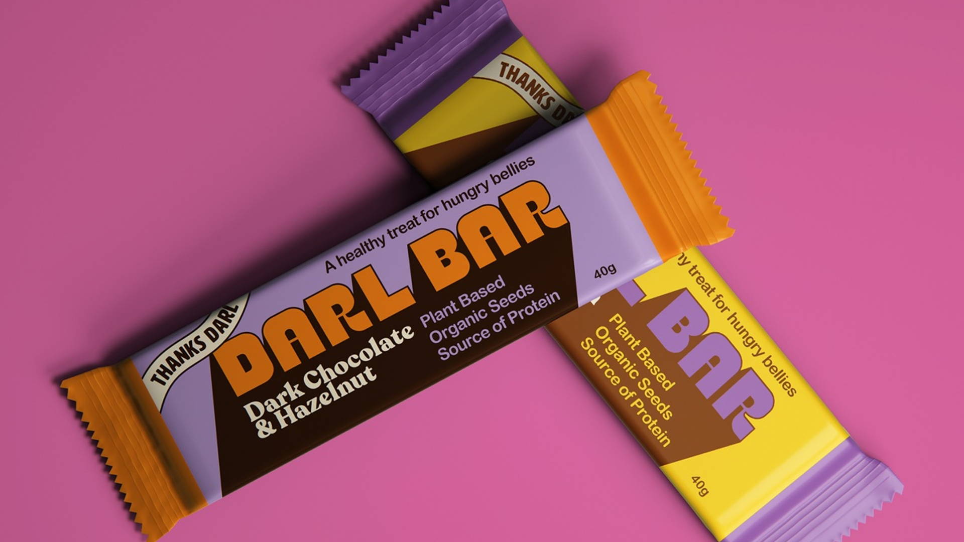 Featured image for Darl Bars' Packaging Invites You To Learn More About The Flavors Within