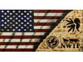 Custom Made Wood USA Flag