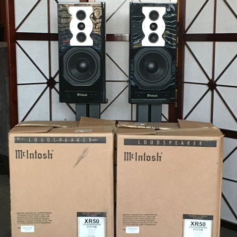 McIntosh XR50 Bookshelf speakers